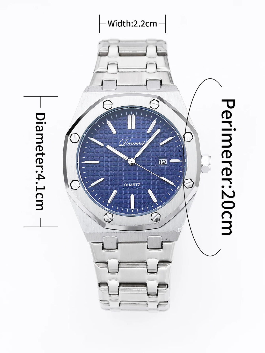 Men's New Stainless steel  Quartz Watch