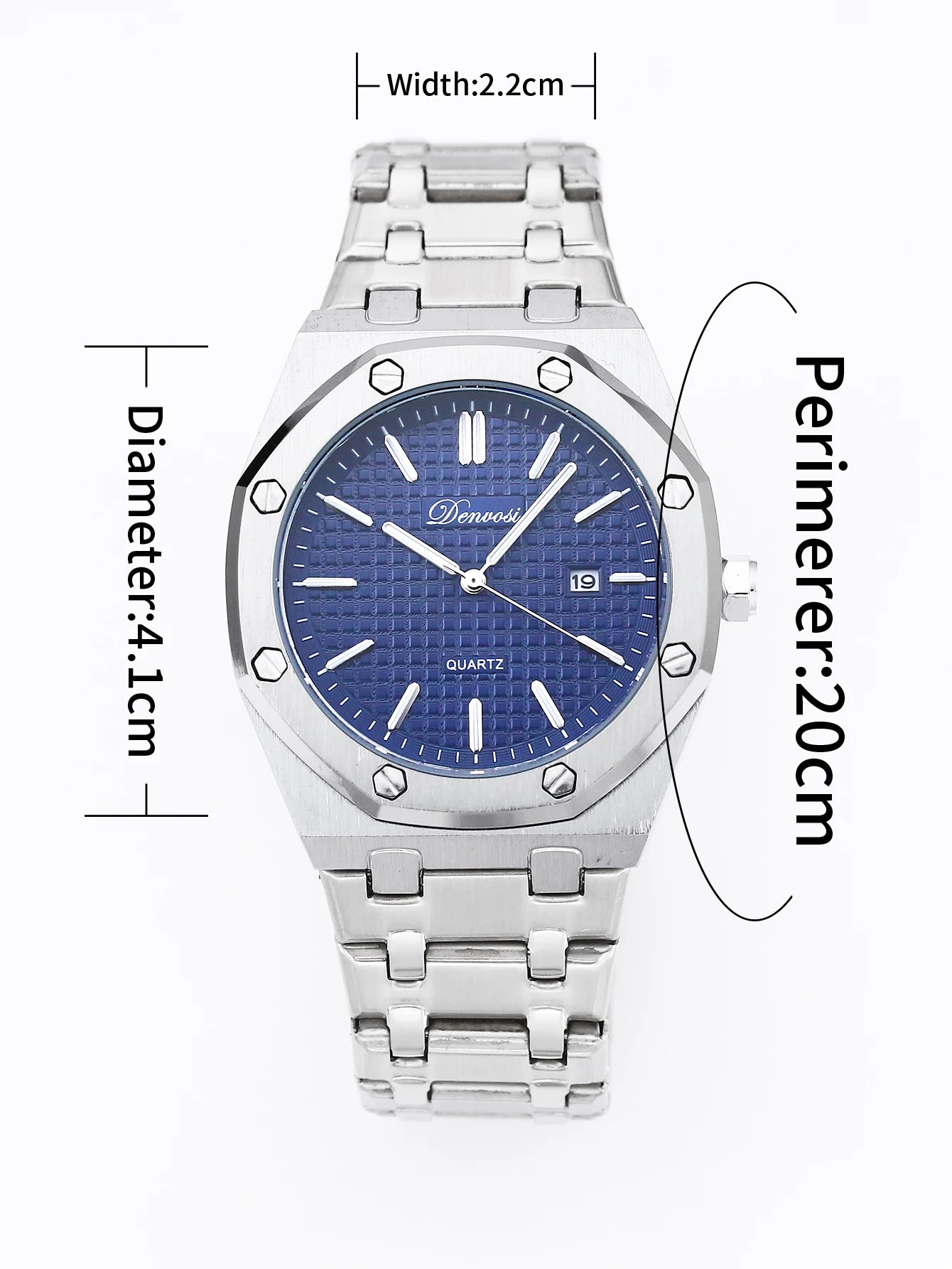 Men's New Stainless steel  Quartz Watch