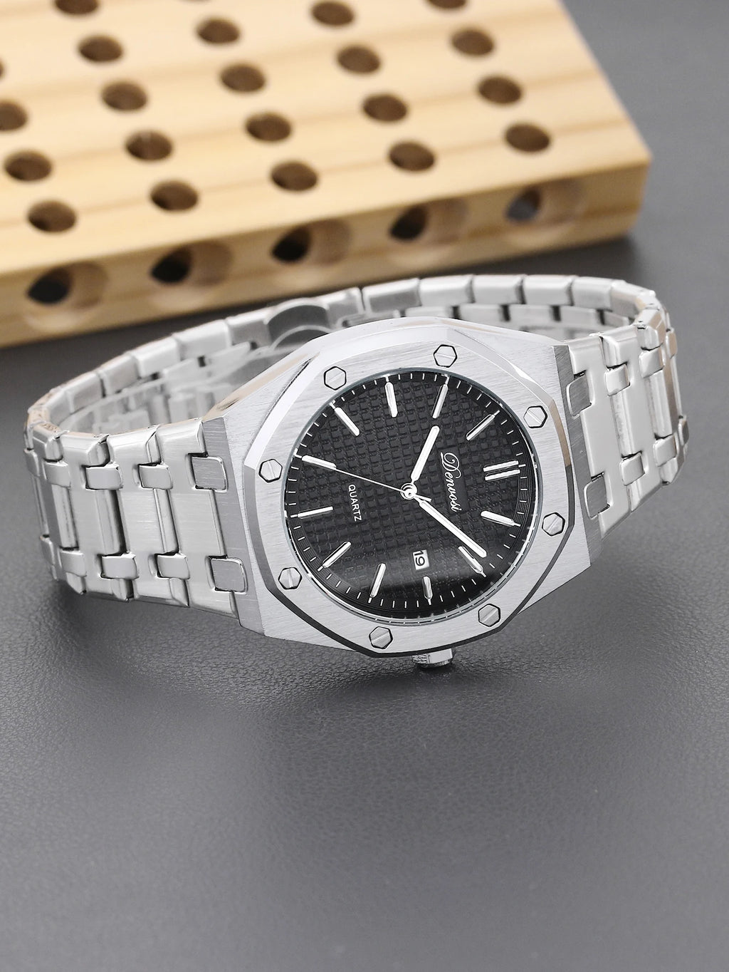 Men's New Stainless steel  Quartz Watch